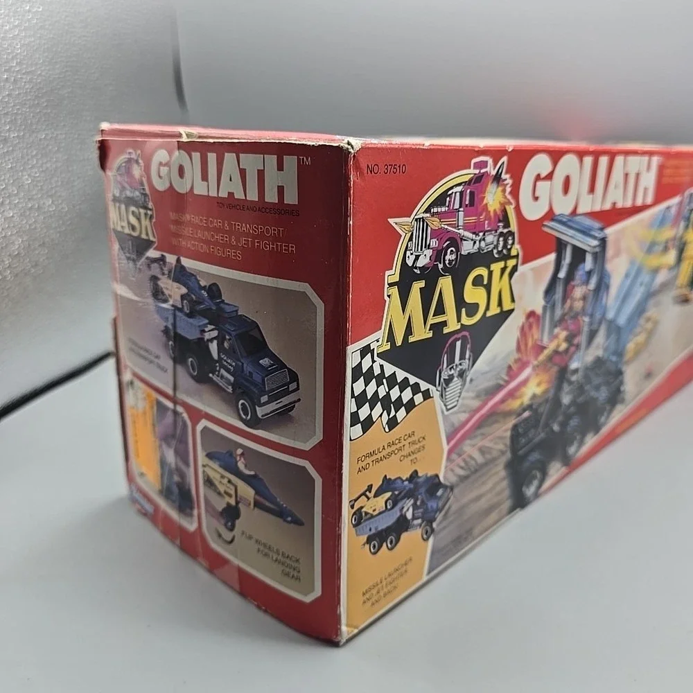 MASK Kenner Goliath Trakker Nevada‎ Rushmore Matt (Almost Complete) With Box Vtg